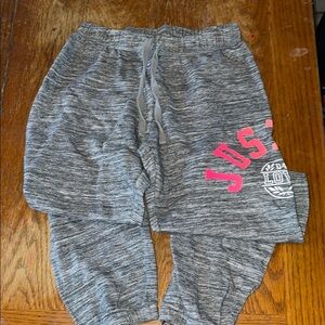 Kids Gray Justice Joggers